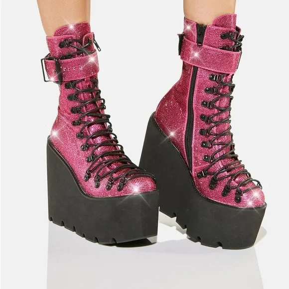 Burning man deals platform boots